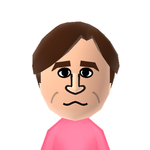TerryJones Mii character: Member of the British comedy troupe Monty Python.