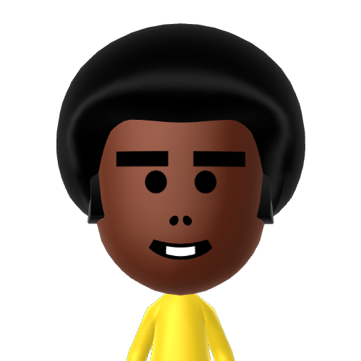 ? Mii character: A Mii uploaded to Check Mii Out Channel (WiiLInk)