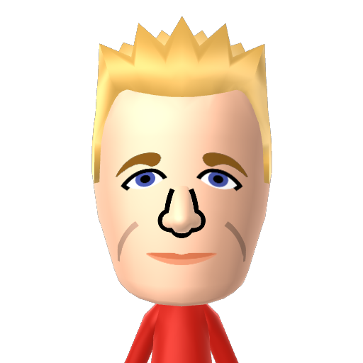 Gordon R. Mii character preview