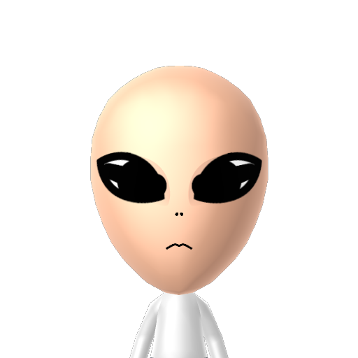 Alien Mii character preview