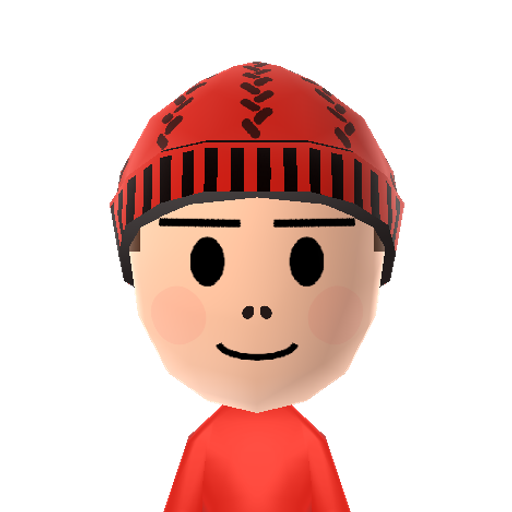 Stuart Mii character: One of the possible protagonists from THE DENPA MEN.