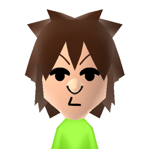 Mii74 Mii character: A Mii under topics.3