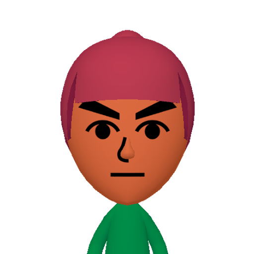 no name Mii character: This Mii is from the Switch SDK as a SampleDB Mii.