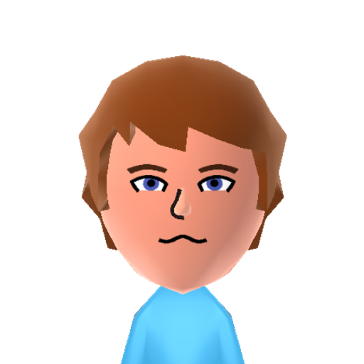 Ross Mii character: Also known by internet names RubberRoss or RubberNinja. He's an animator and friend of the Game Grumps who is the host of "Steam Train" with Danny.
