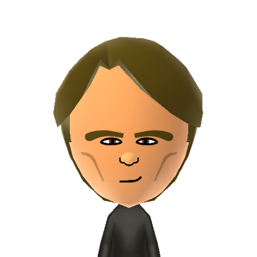 Mike J Fox Mii character: Actor from "Family Ties", "Teen Wolf", and the "Back to the Future" movies.
