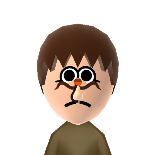イルカak Mii character: NNID: shin2592