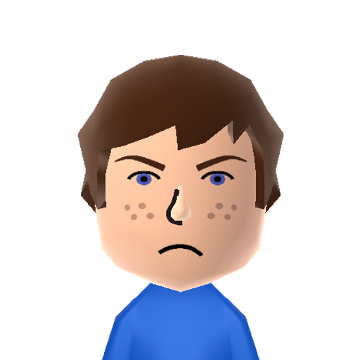 Ran D Cunn Mii character: Actor who plays Clint in "The Maze Runner" and Cam Jr. in "The Campaign".
