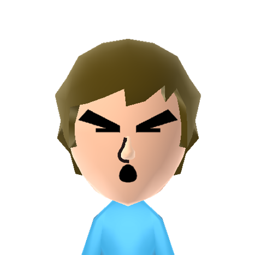 fred Mii character preview