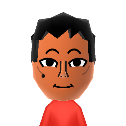 Beau Mii character: Custom Mii character for Wii Sports Archipelago, a mod for Wii Sports Resort