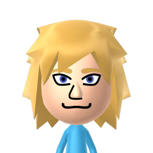 Joakim Mii character: A Mii from Last Day of WaraWara Plaza, a mod for Nintendo Wii U (WaraWara Plaza)