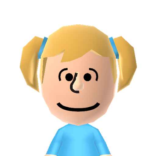 Sally Mii character preview