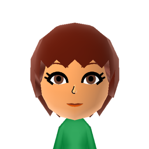 Zoey Mii character: A professional photographer from "Style Savvy: Fashion Forward". Working at the Photo Studio, Zoey aims to take pictures while presenting an upbeat (albeit somewhat absentminded) attitude.