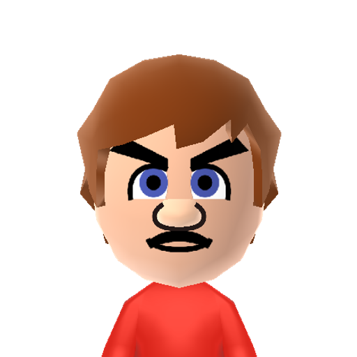 Mario Mii character: From Super Mario games.