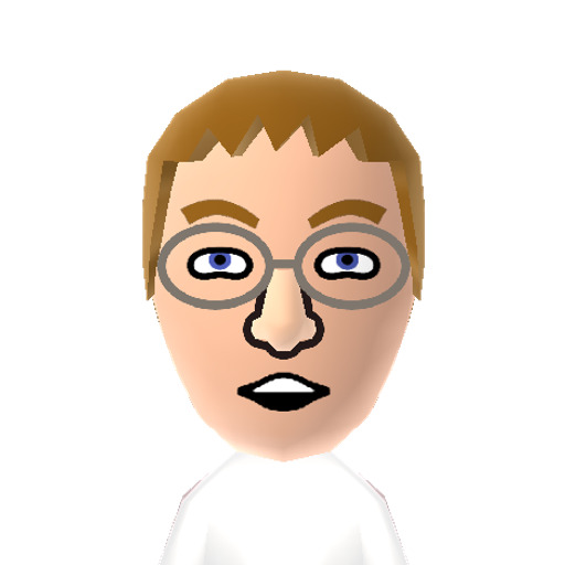 Leopold Mii character: An internet celebrity from Germany known as the "Angry German Kid" and/or "The Real Gangster".