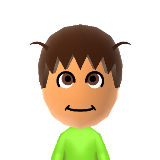 Yoda Mii character preview