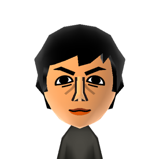 キングコングにしの Mii character: A Mii from Yoshimoto Comedians
