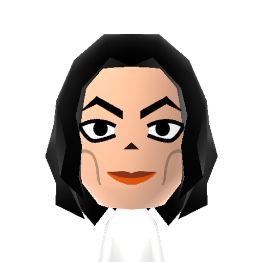 Jacko Mii character: King of Pop Music