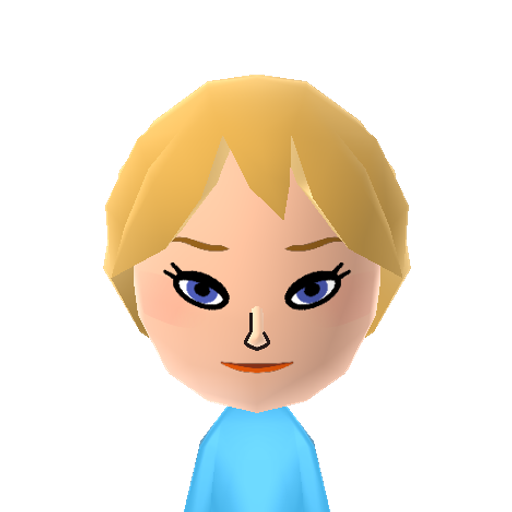 Elsa Mii character preview
