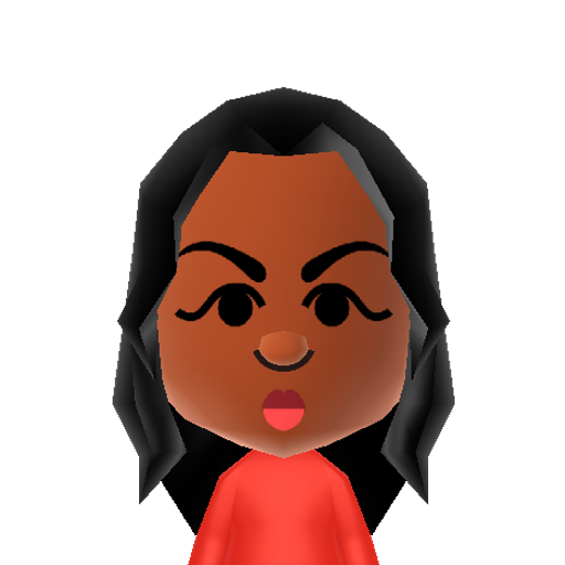 NINTENDO Mii character: This is one of the 101 Miis who would appear in the WaraWara Plaza if the Wii U is not connected to the internet, Since Miiverse was discontinued on 2017, that is always going to happen unless they use a unofficial Miiverse revival.