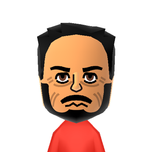 Tony Stark Mii character preview