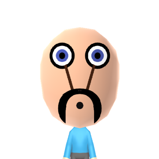 Gary Mii character: SpongeBob's pet snail from "SpongeBob SquarePants". He ran away from him in episodes like "Have You Seen This Snail?", "Gary in Love", and "Shellback Shenanigans". Surprisingly, Patrick is his cousin.