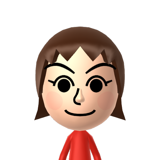 ? Mii character: A Mii uploaded to Check Mii Out Channel (WiiLInk)