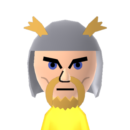 Thor Mii character preview