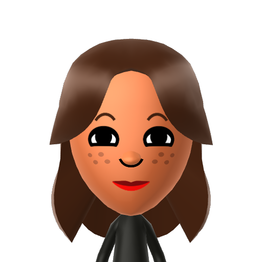 Rebecca Mii character: A Mii from Wii Sports Resort: Meme Squad, a mod for Wii Sports Resort