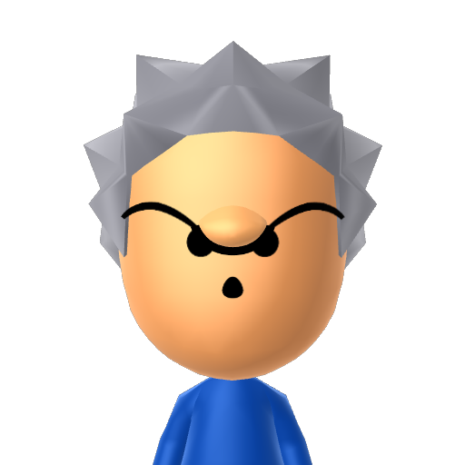 ? Mii character: A Mii uploaded to Check Mii Out Channel (WiiLInk)