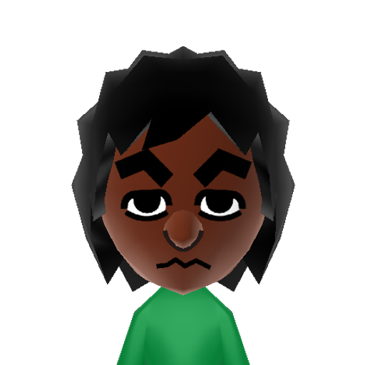 Sean Mii character preview