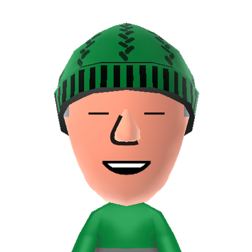 りょうすけ Mii character: NNID: ARMY-7856