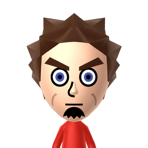 Rick Mii character: These are extracted and derived from the Mii Central Miis from the 3DS Miitopia.