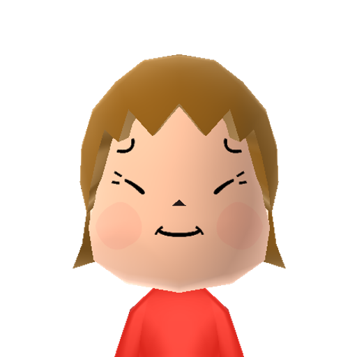 120 Mii character: A Mii from the Tomodachi Collection is interesting! MII Tsukuru Book