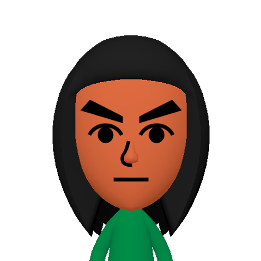 no name Mii character: This Mii is from the Switch SDK as a SampleDB Mii.