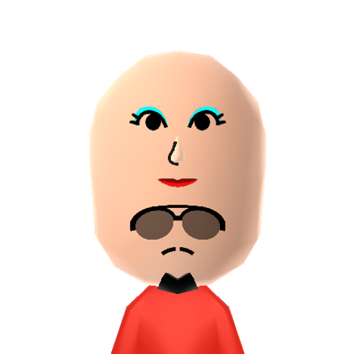 Two Face Mii character: Has 2 faces.