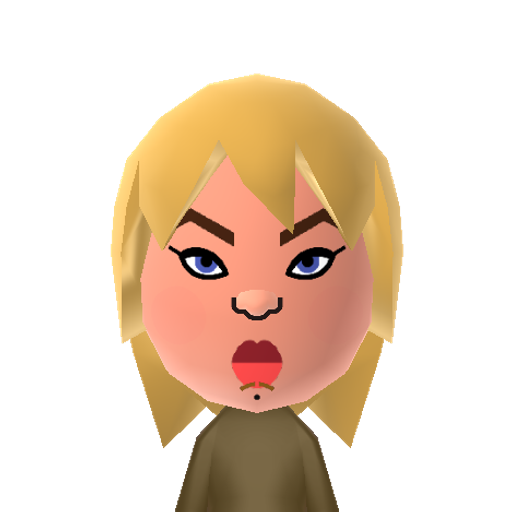 Eisha C. Mii character: Canadian actress from "Old School", "The Girl Next Door", and "24".