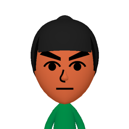 no name Mii character: This Mii is from the Switch SDK as a SampleDB Mii.