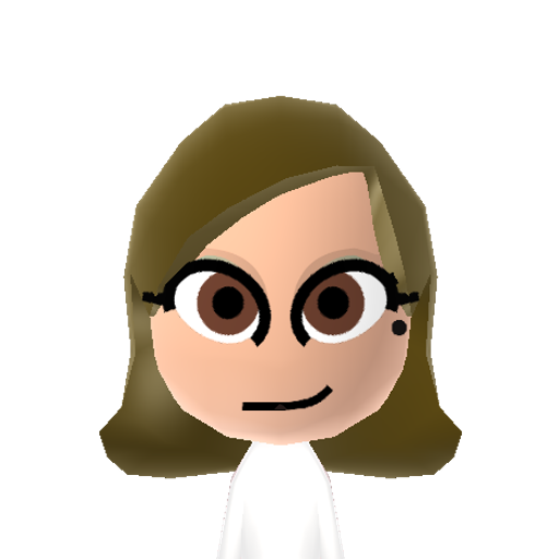 Gardevoir Mii character: Dual-type Psychic/Fairy Pokemon with a powerful Moonblast special attack.