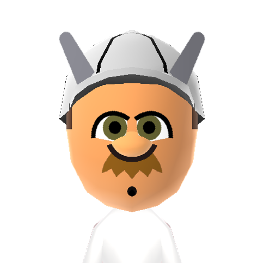 WhittnokiM Mii character: Mario in his white tanooki form in the Coin Rush mode from New Super Mario Bros. 2