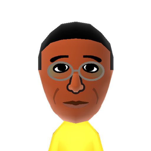 Gus Fring Mii character: Owner of a drug empire and a fried chicken retaurant chain in the TV series Breaking Bad. Portrayed by Giancarlo Esposito.