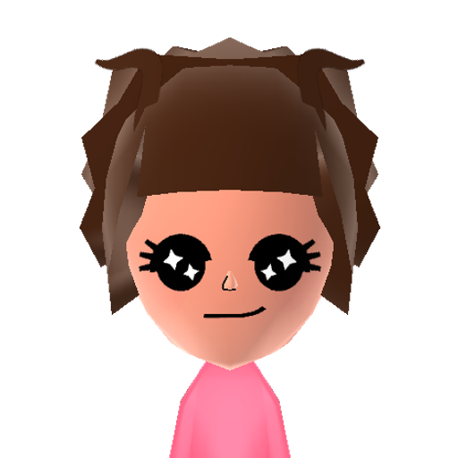 MinaAshido Mii character: These are extracted and derived from the Mii Central Miis from the 3DS Miitopia.
