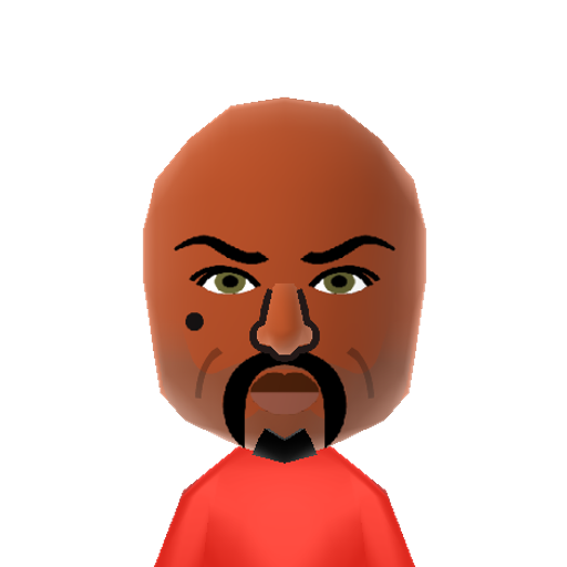 Ahmed J. Mii character: The first African-American to win a singles championship in World Wrestling Federation (WWF), now known as WWE. His real name is Anthony Norris.