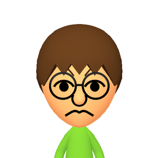 ワヲンヴヵヶ・ー仝！ Mii character: This Mii is from the Switch SDK as a SampleDB Mii.