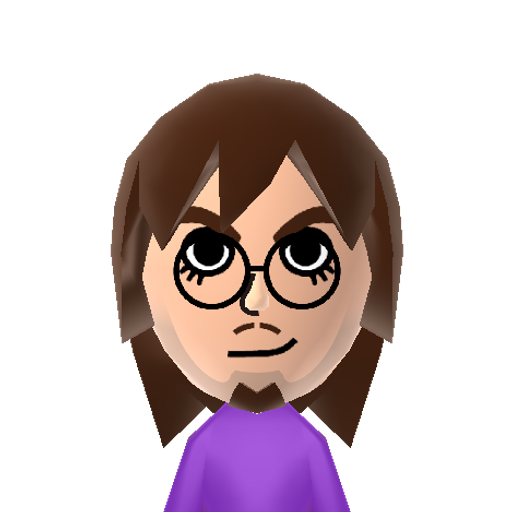 Niles Mii character: A Mii from Jackson's WSR Mod, a mod for Wii Sports Resort.