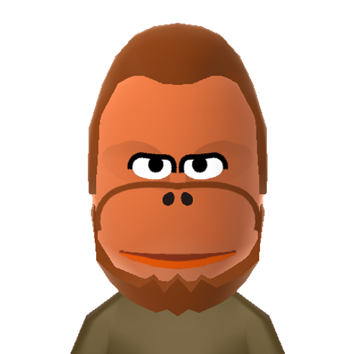 DonkeyKong Mii character preview