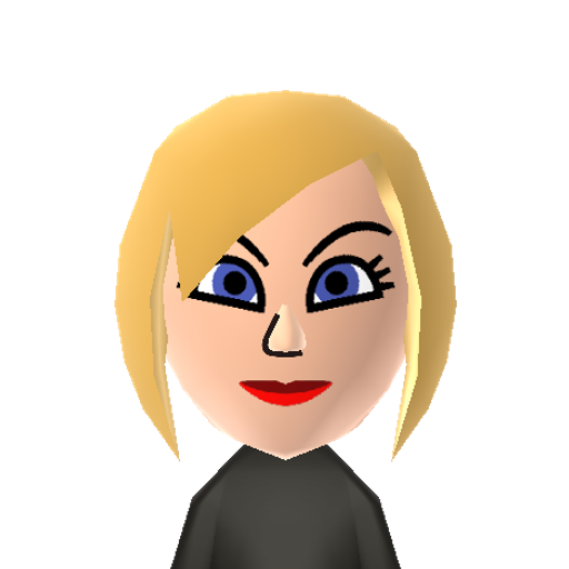 Sarah Mii character preview
