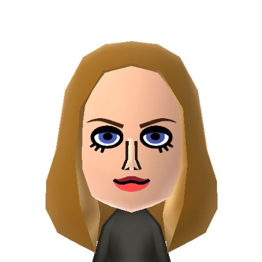 Avril L. Mii character preview