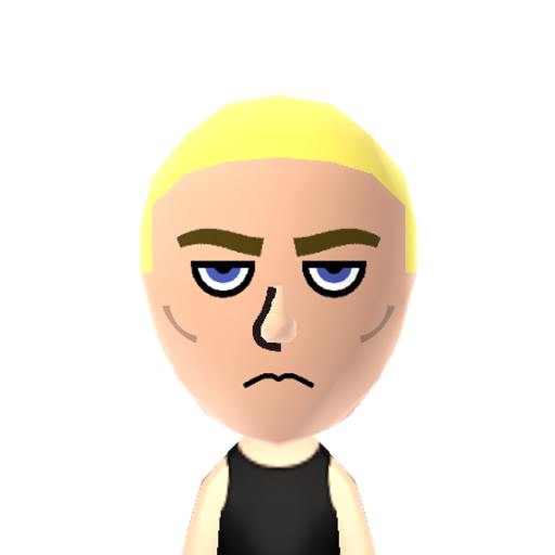 Eminem Mii character: By @squeakyrob (TikTok)