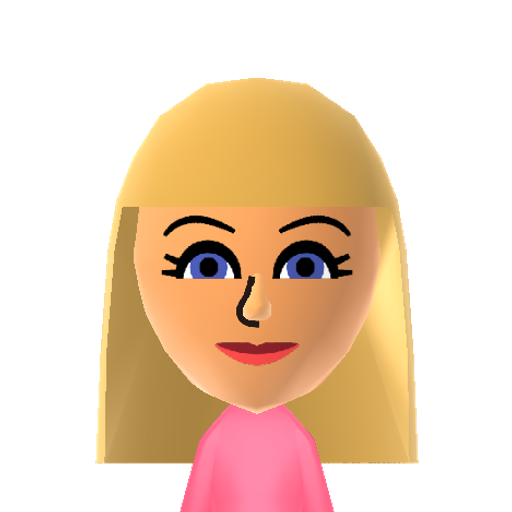 HannahMont Mii character: A Mii from Wii Sports Resort: Meme Squad, a mod for Wii Sports Resort
