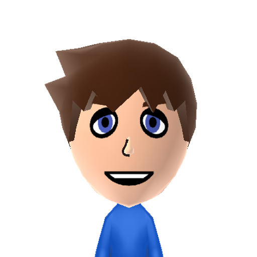 Megaman Mii character: The title character from the Mega Man series of video games without a hat.